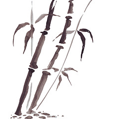 Image showing Bamboo in Chinese style.