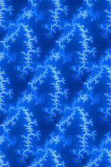 Image showing Seamless Fractal Blue