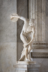 Image showing Miron Discobolus sculpture