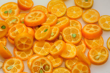 Image showing sliced kumquat