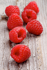 Image showing Raspberries