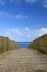 Image showing Path to the Beach