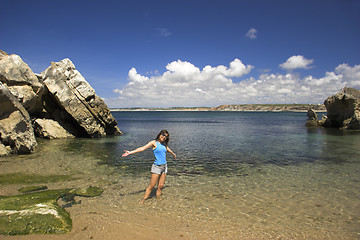 Image showing Beach day