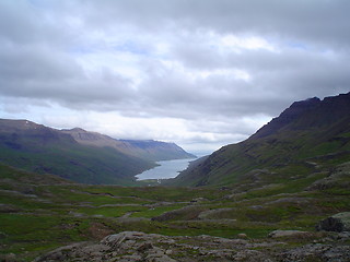 Image showing Mjóifjörður in Iceland