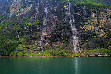 Image showing The Seven Sisters