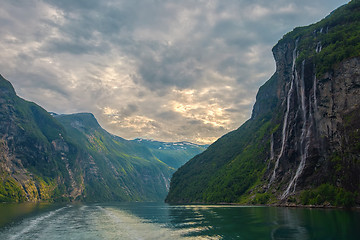 Image showing The Seven Sisters