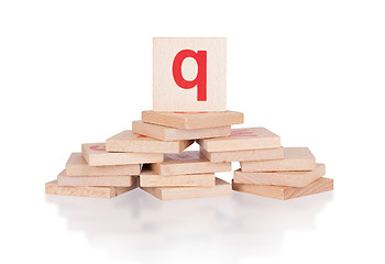 Image showing Alphabet - letter Q