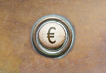 Image showing Old button - €
