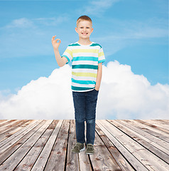 Image showing little boy in casual clothes