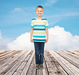 Image showing little boy in casual clothes