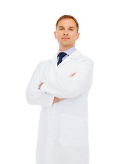 Image showing male doctor in white coat