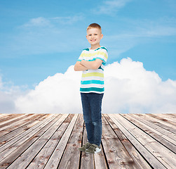 Image showing little boy in casual clothes