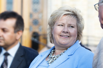 Image showing Erna Solberg