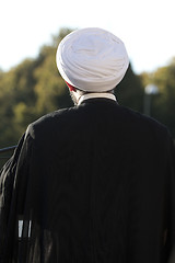 Image showing Imam Speaking