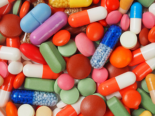 Image showing Pills background