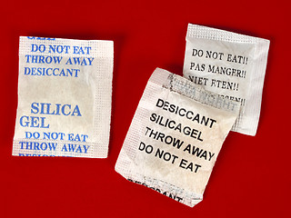 Image showing Dessicant, silica gel