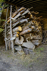 Image showing Log stack