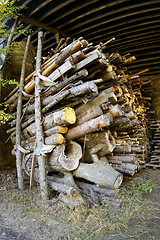 Image showing Log stack