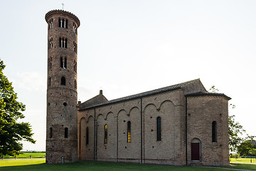 Image showing Italian medieval countryside church