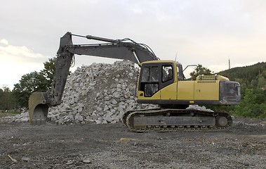 Image showing Excavator