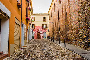 Image showing Festival of the Painted Wall in Dozza