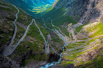 Image showing Trollstigen in Norway