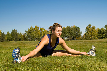 Image showing Groin Stretch