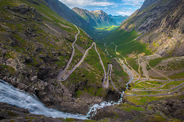 Image showing Trollstigen in Norway