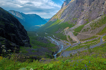 Image showing Trollstigen in Norway