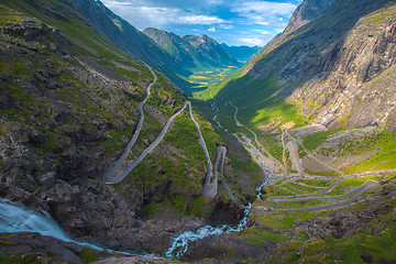 Image showing Trollstigen in Norway