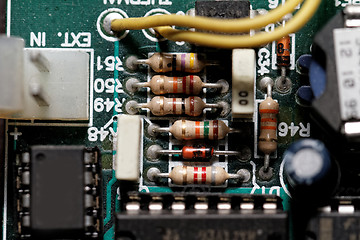 Image showing Electronic components