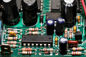 Image showing Electronic components