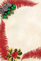 Image showing Decorative Christmas Border