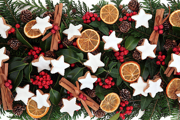 Image showing Christmas Food  