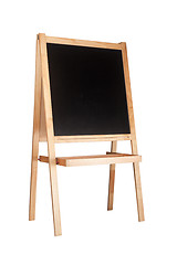Image showing Easel with chalkboard