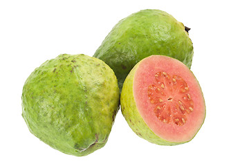 Image showing Pink guava fruit