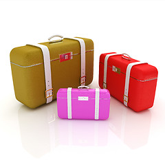 Image showing Traveler's suitcases