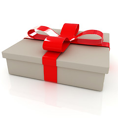 Image showing Gifts with ribbon