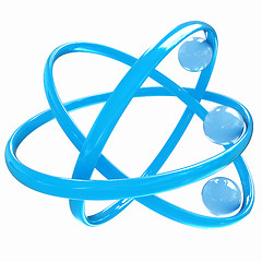 Image showing 3d atom