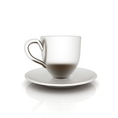 Image showing Cup on a saucer