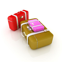 Image showing Traveler's suitcases