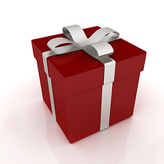 Image showing Bright christmas gift