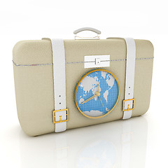 Image showing Suitcase for travel