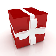 Image showing Bright christmas gift