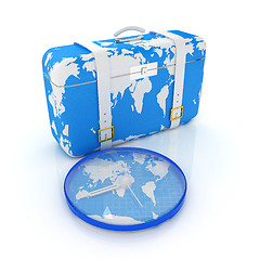 Image showing Suitcase for travel