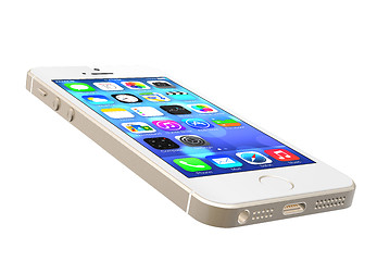 Image showing Gold iPhone 5s