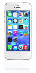 Image showing New Apple Silver iPhone 5s 