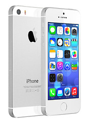 Image showing Silver iPhone 5s
