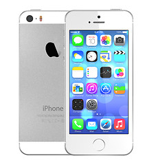 Image showing Silver iPhone 5s 