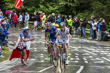 Image showing Tour de France Action